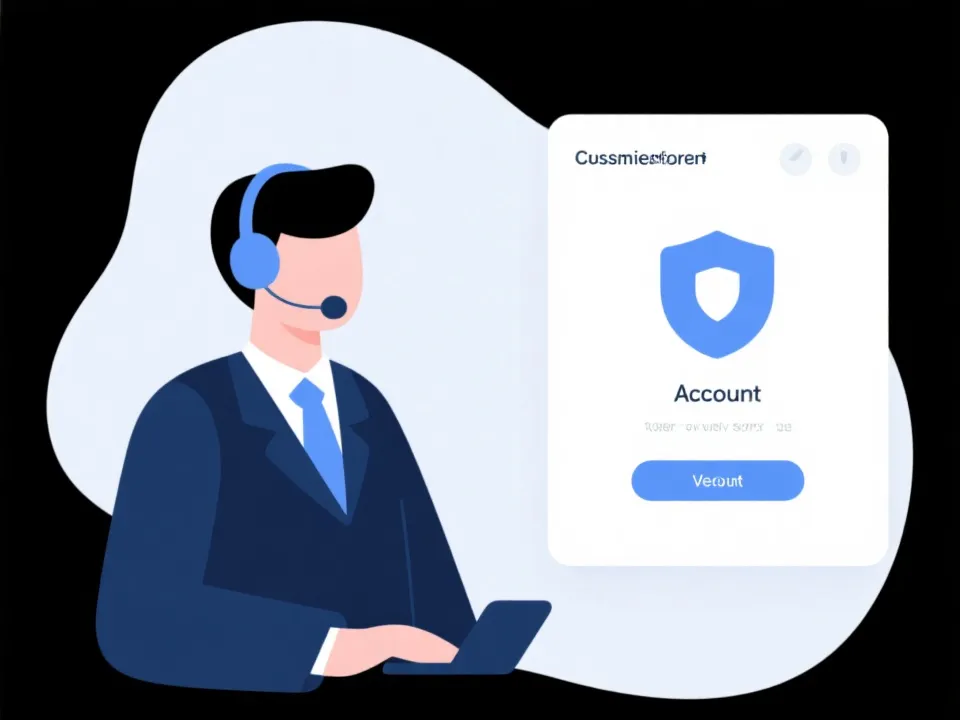 账号支持与安全验证示意图